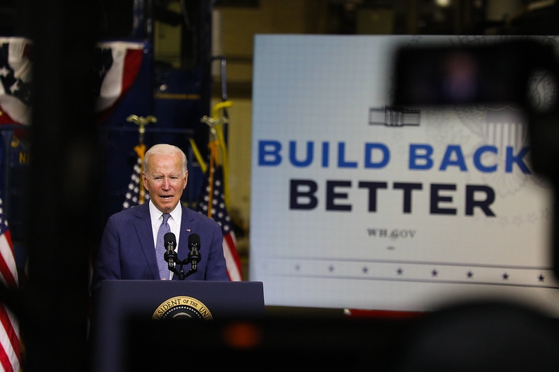 Biden presents Build Back Better