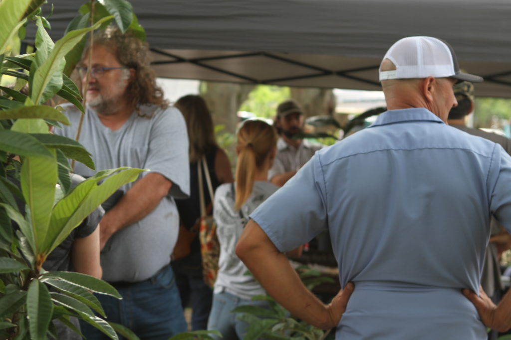 Pete at the Loquat Festival