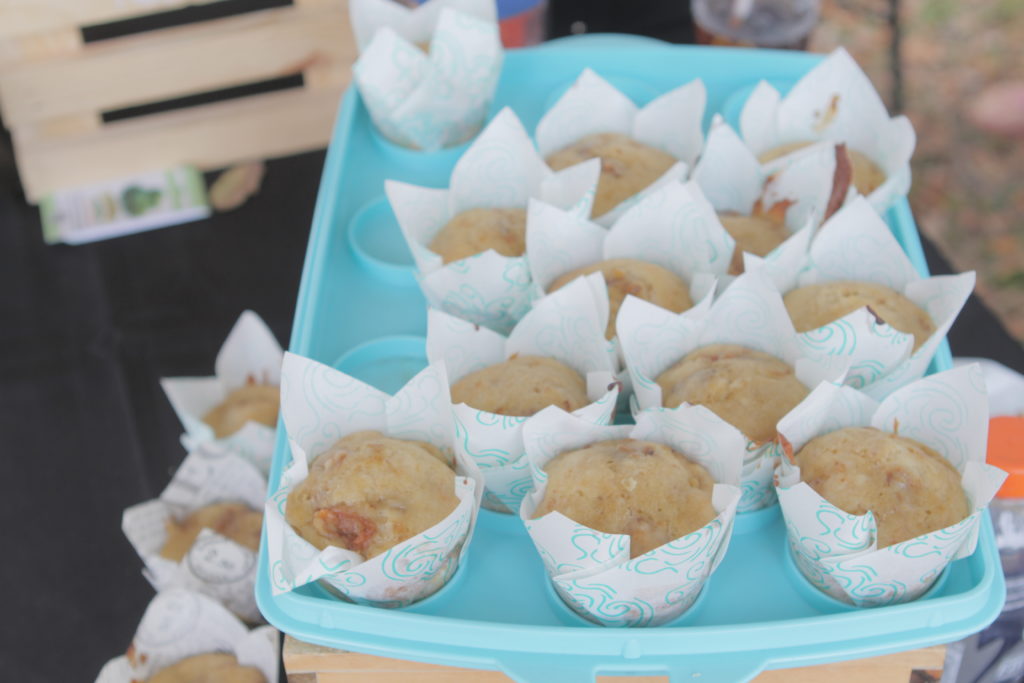 Loquat muffins at the Florida Loquat Festival